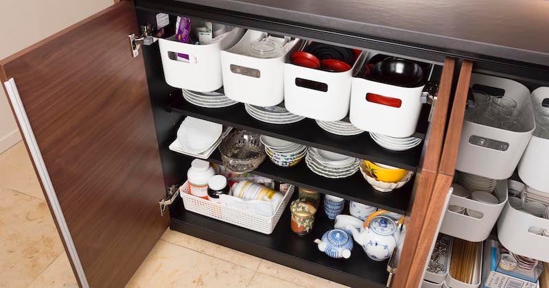 【クリナップCENTRO収納事例】キッチンツールや調味料、食器のとっておき収納術