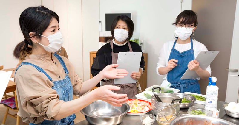 料理が楽しく学べるキッチン