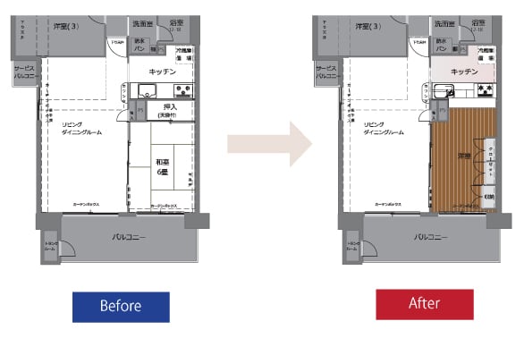 間取りを変えて大正解 顔の見える造作対面式で家事がより快適に キッチンな暮らし